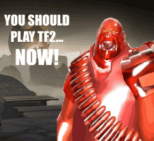 an advertisement for a video game called team fortress 2