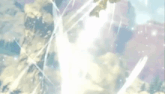 a cartoon of a robot with a bow and arrow flying through the air