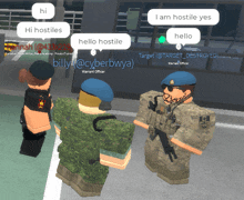 a group of soldiers are standing next to each other in a video game