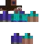 a screenshot of a minecraft skin with a steve character .