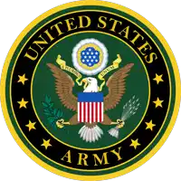 the seal of the united states army shows an eagle