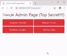 a screenshot of a google admin page that is top secret