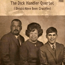 an album cover for the dick handler quartet