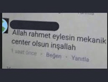 a close up of a text message in a foreign language on a computer screen .