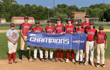 the north carolina usssa tournament champions pose for a picture