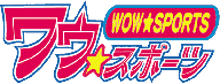 a logo for wow sports with chinese characters