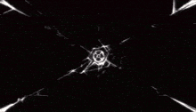 a black and white image with the words 13.st. solis written on it