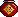 a pixel art illustration of a red vase with a gold chinese symbol on it .