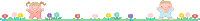 a boy and a girl are standing in a garden of flowers .