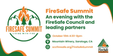 firesafe summit an evening with the firesafe council and leading partners on october 10th