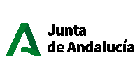 the logo for junta de andalucia is green and black