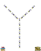 a cartoon drawing of a zipper with the words love laughter wisdom below it