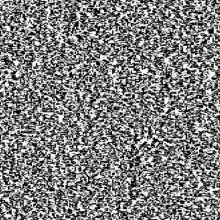 a black and white image of a static noise background