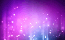 a purple and blue background with a few white dots