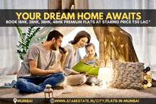 an ad for a dream home in mumbai