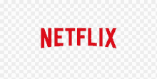 a red netflix logo on a white checkered background .