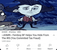 asmr femboy bf helps you hide from the irs you commited tax fraud