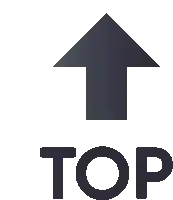 a gray arrow pointing up with the word top below it