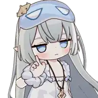 a drawing of a girl wearing a mask and a necklace