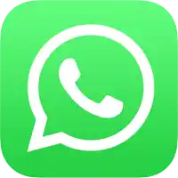 a green whatsapp icon with a white phone in the center