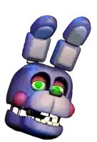 five nights at freddy 's bonnie has a green eye