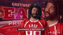 quisperrny g'dunzoid sr. is the name of the man in the red jersey