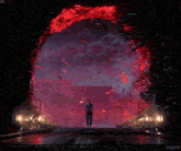 a person standing in a tunnel with the word kepler on the bottom left