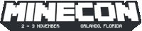 a black and white logo for a video game called minecraft