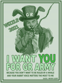 a poster that says ' i want you for gr army '