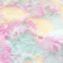 a close up of a colorful cotton candy texture