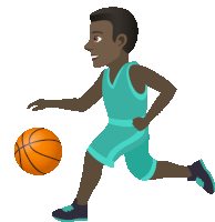 an illustration of a basketball player in a blue uniform