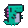 a pixel art drawing of a t-rex with a skull on its head .