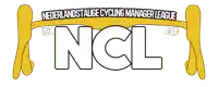 a logo for the nederlandstalige cycling manager league is shown