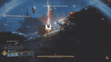 a video game called ghosts of the deep is being played on a computer screen