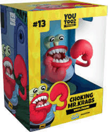 a toy that says choking mr. krabs # 13