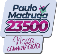 a logo for paulo madruga shows the number 23500