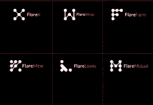 a flyer for flare 's decentralized exchange provides liquidity like uniswap and flare loans