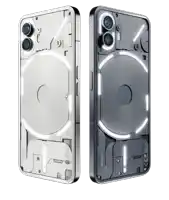 a phone with the word nothing on it