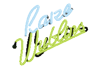 a neon sign that says raise whytons in blue and green