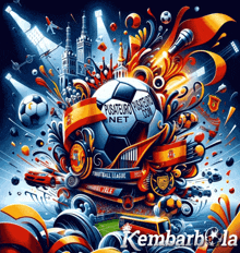 an illustration of a soccer ball with the words pusateuro net on it