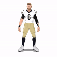 a sports card for tyler slough from the new orleans team