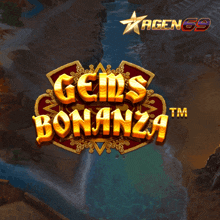 a game called gems bonanza is being played