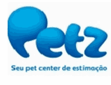 the logo for petz seu pet center de estimação