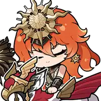 a cartoon drawing of a girl with red hair and a crown on her head