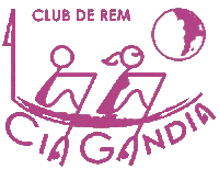 the logo for club de rem cia gandia