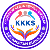 a logo for kks kecamatan bubulan shows a group of people in a circle