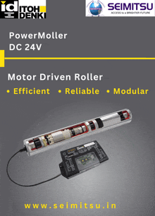 a power moller dc 24v motor driven roller