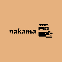 a logo for a company called nakama with a picture of a kitchen