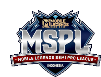 a logo for the mobile legends semi pro league in indonesia