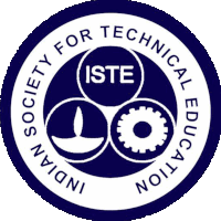 the logo for the indian society for technical education iste